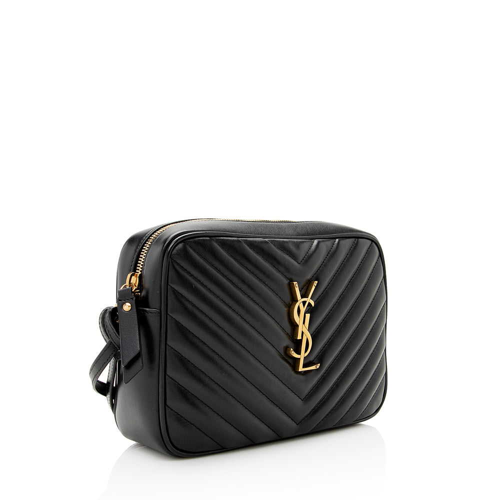 Saint Laurent Matelasse Calfskin Lou Camera Bag 21626