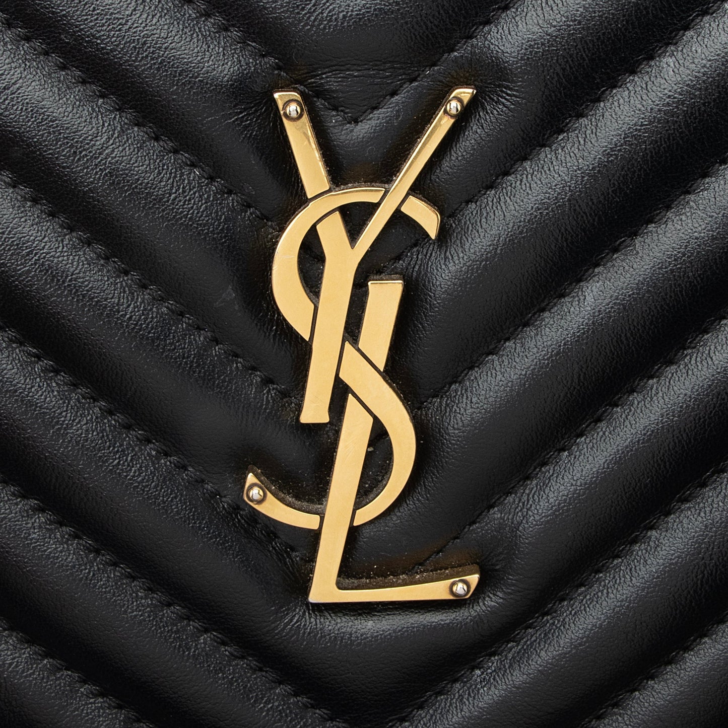 Saint Laurent Matelasse Calfskin Monogram Lou Camera Bag 23153