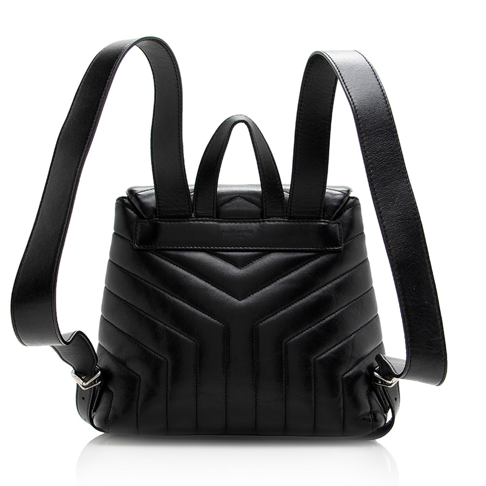 Saint Laurent Matelasse Calfskin LouLou Small Backpack 20896