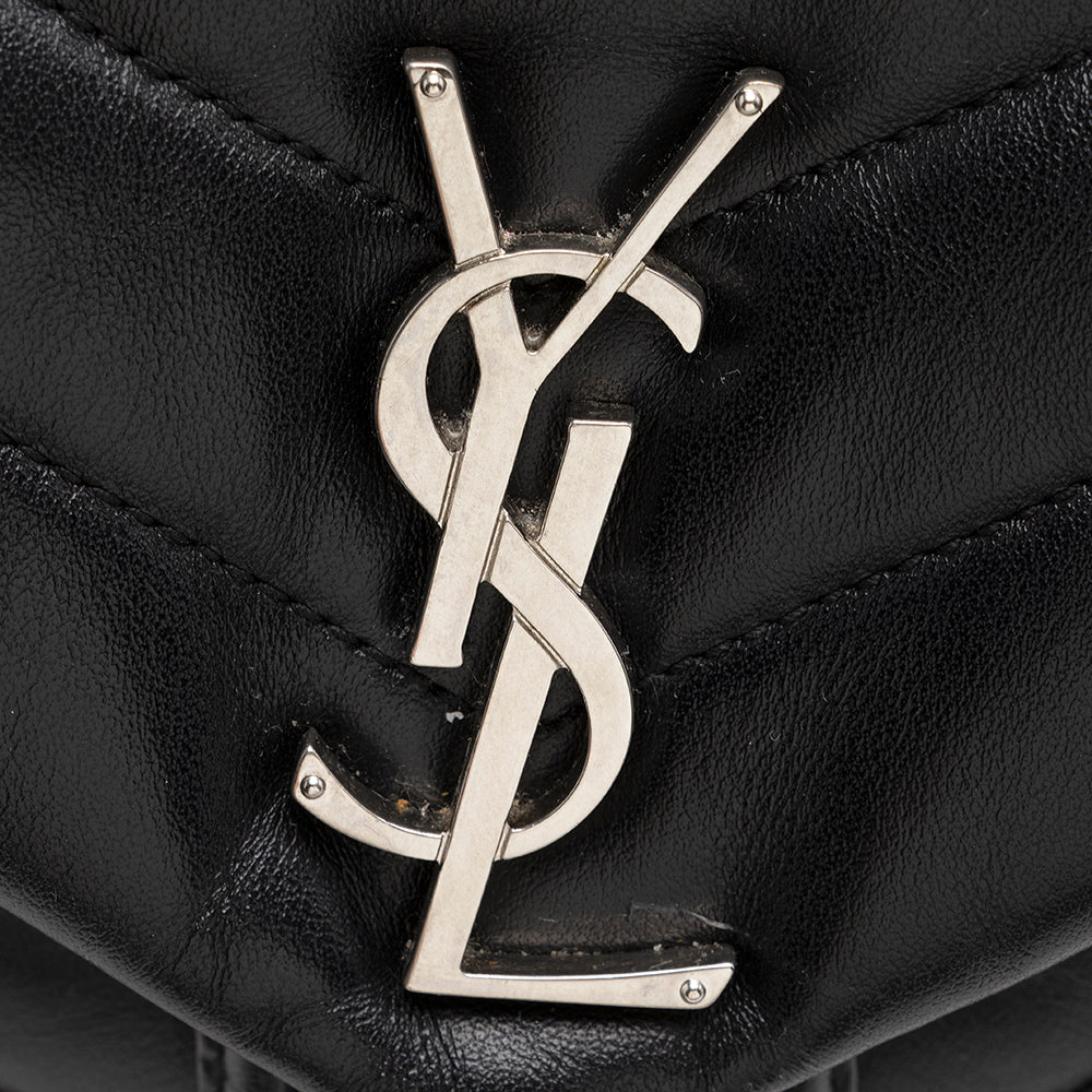 Saint Laurent Matelasse Calfskin LouLou Small Backpack 20896