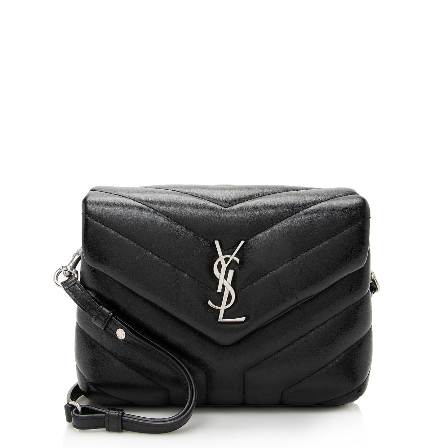 Saint Laurent Matelasse Calfskin LouLou Toy Crossbody Bag 22682