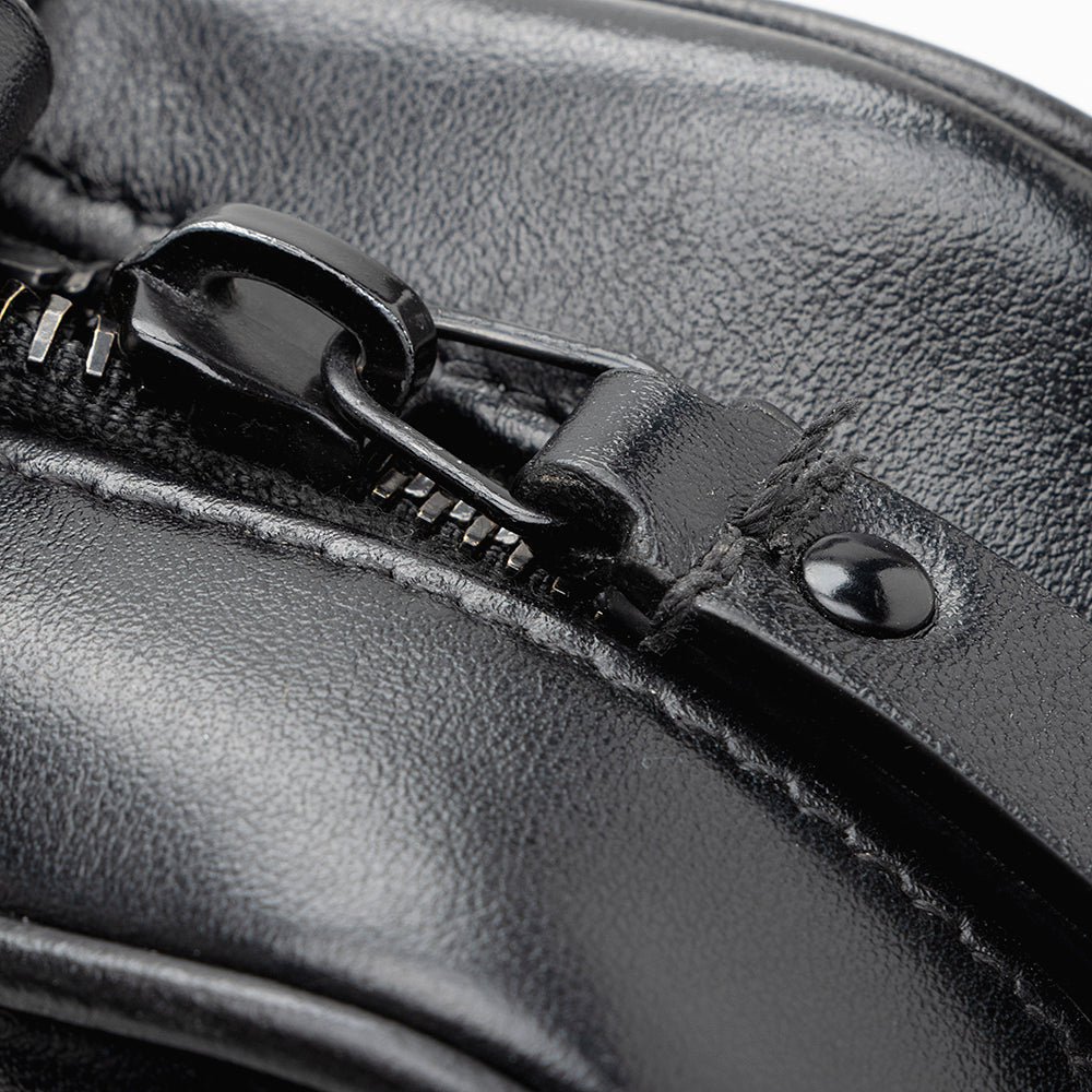Saint Laurent Matelasse Calfskin Matte Black Lou Camera Bag - FINAL SALE 20006