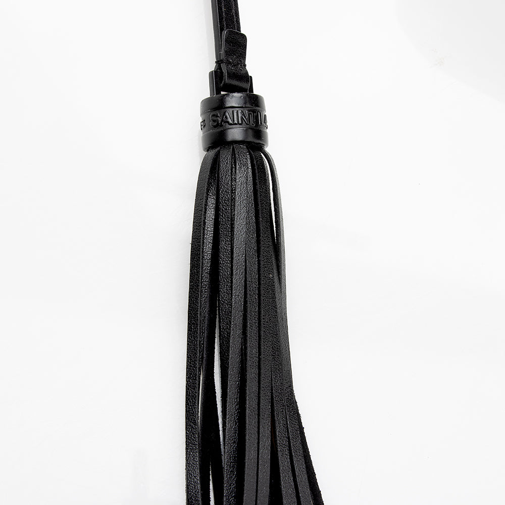Saint Laurent Matelasse Calfskin Matte Black Lou Camera Bag - FINAL SALE 20006