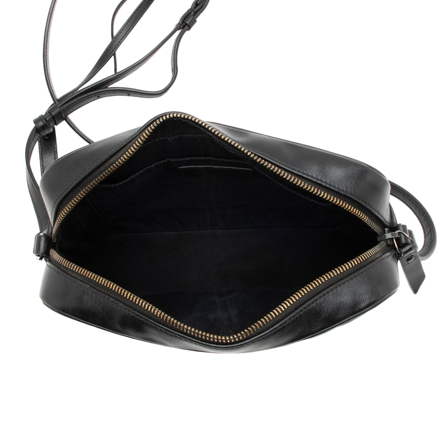 Saint Laurent Matelasse Calfskin Matte Black Monogram Lou Camera Bag APSLqT