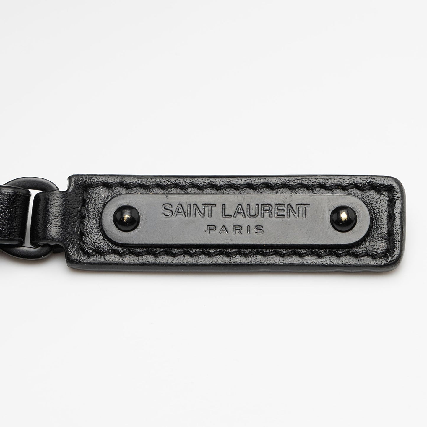 Saint Laurent Matelasse Calfskin Matte Black Monogram Lou Camera Bag APSLqT