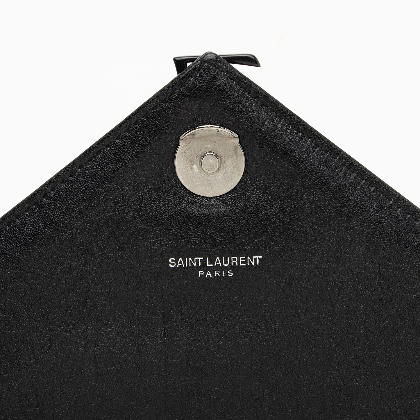 Saint Laurent Matelasse Calfskin Monogram College Large Shoulder Bag NTG48D