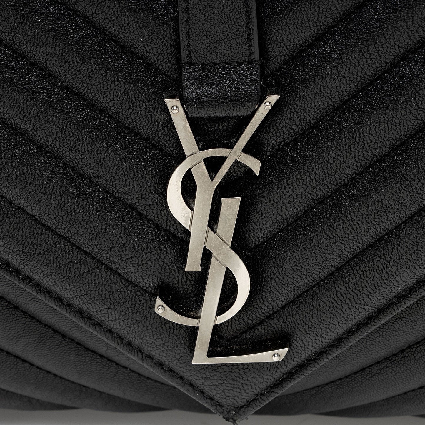 Saint Laurent Matelasse Calfskin Monogram College Large Shoulder Bag 6MZ4bL