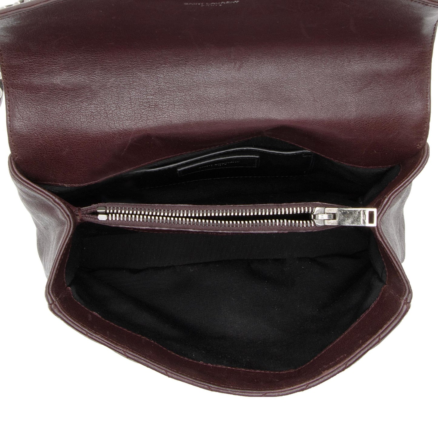 Saint Laurent Matelasse Calfskin Monogram College Medium Shoulder Bag yq7Kyh