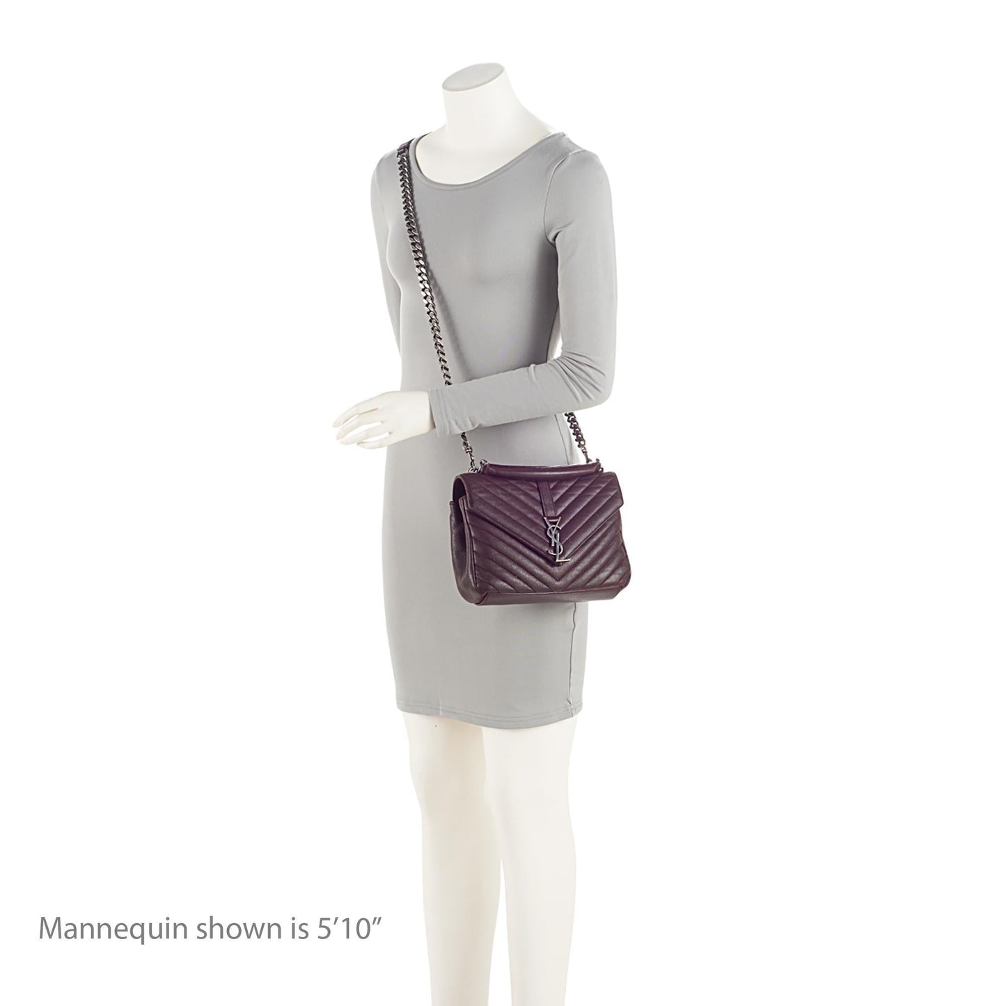 Saint Laurent Matelasse Calfskin Monogram College Medium Shoulder Bag yq7Kyh