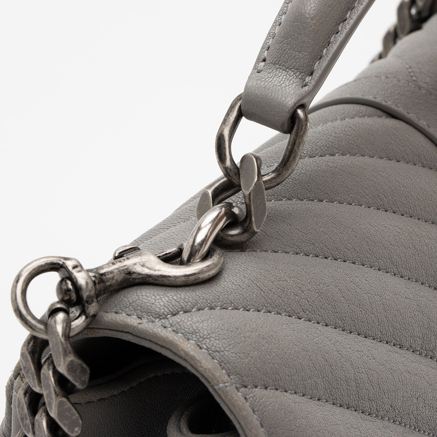 Saint Laurent Matelasse Calfskin Monogram College Medium Shoulder Bag 2L8Nyw