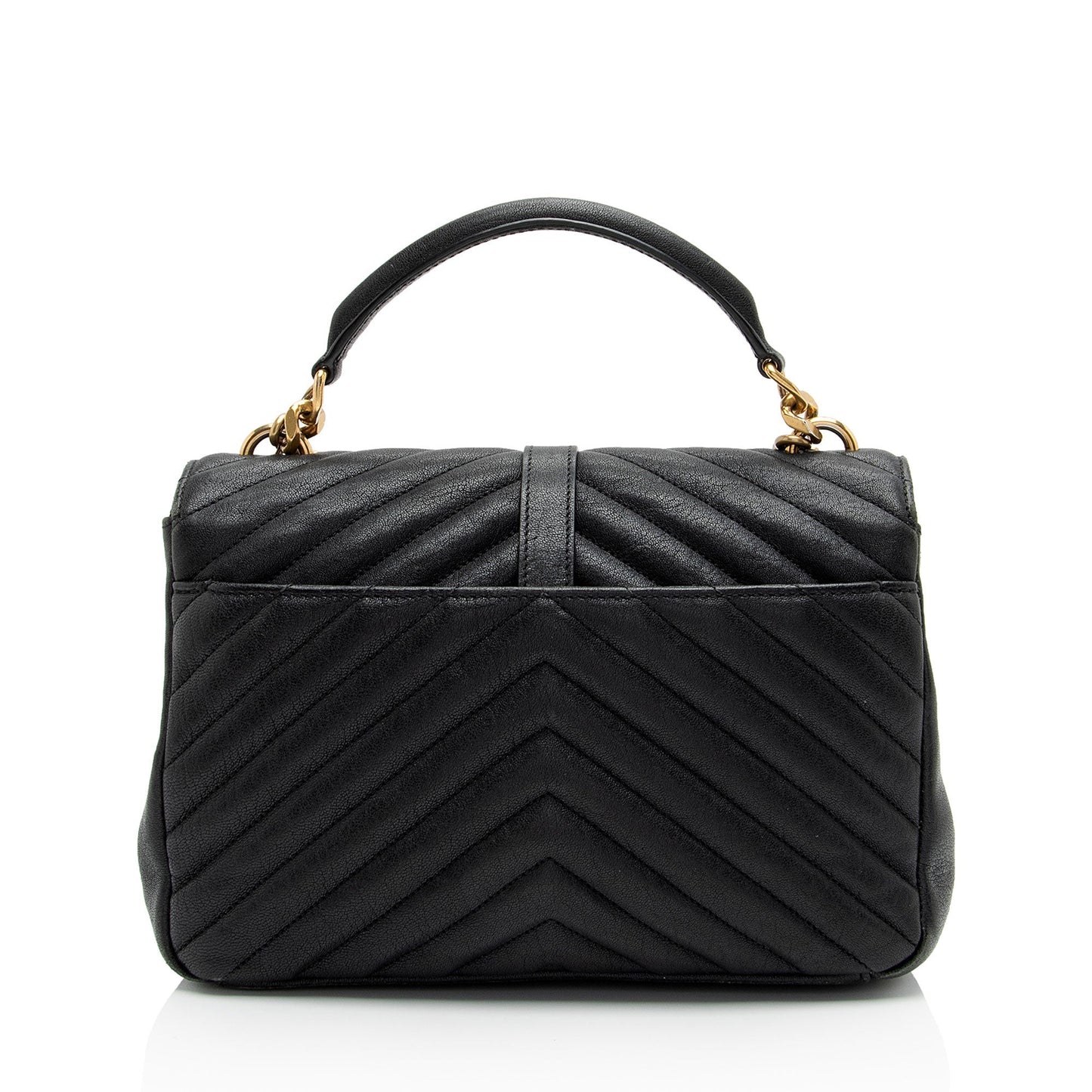 Saint Laurent Matelasse Calfskin Monogram College Medium Shoulder Bag p3Eevf