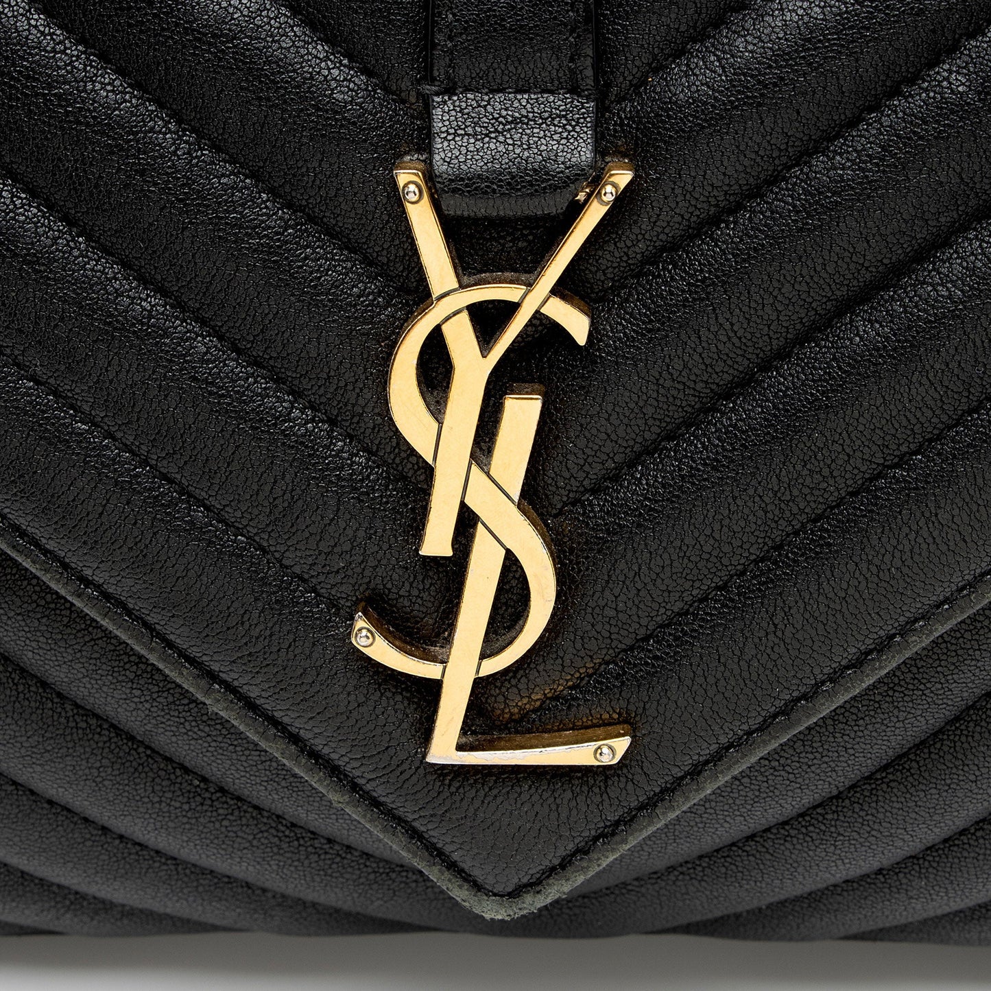 Saint Laurent Matelasse Calfskin Monogram College Medium Shoulder Bag p3Eevf