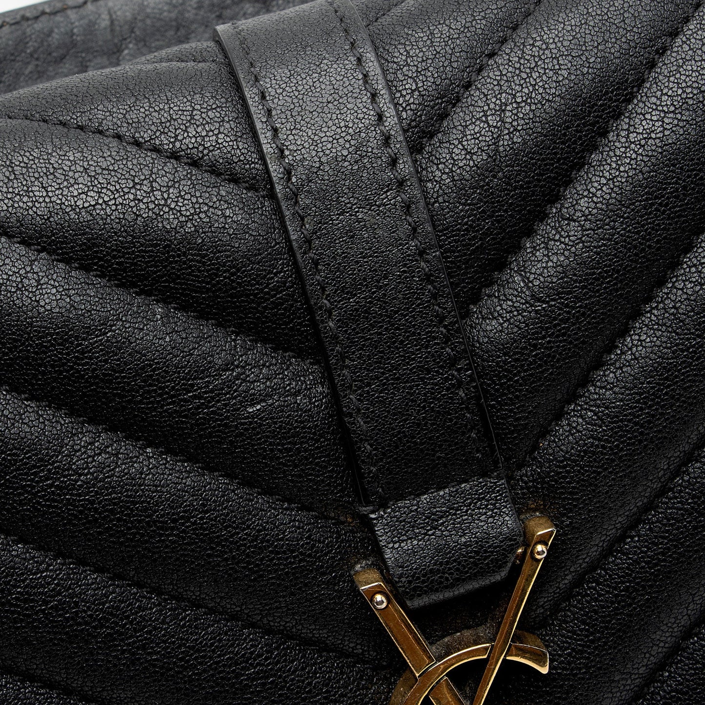 Saint Laurent Matelasse Calfskin Monogram College Medium Shoulder Bag p3Eevf