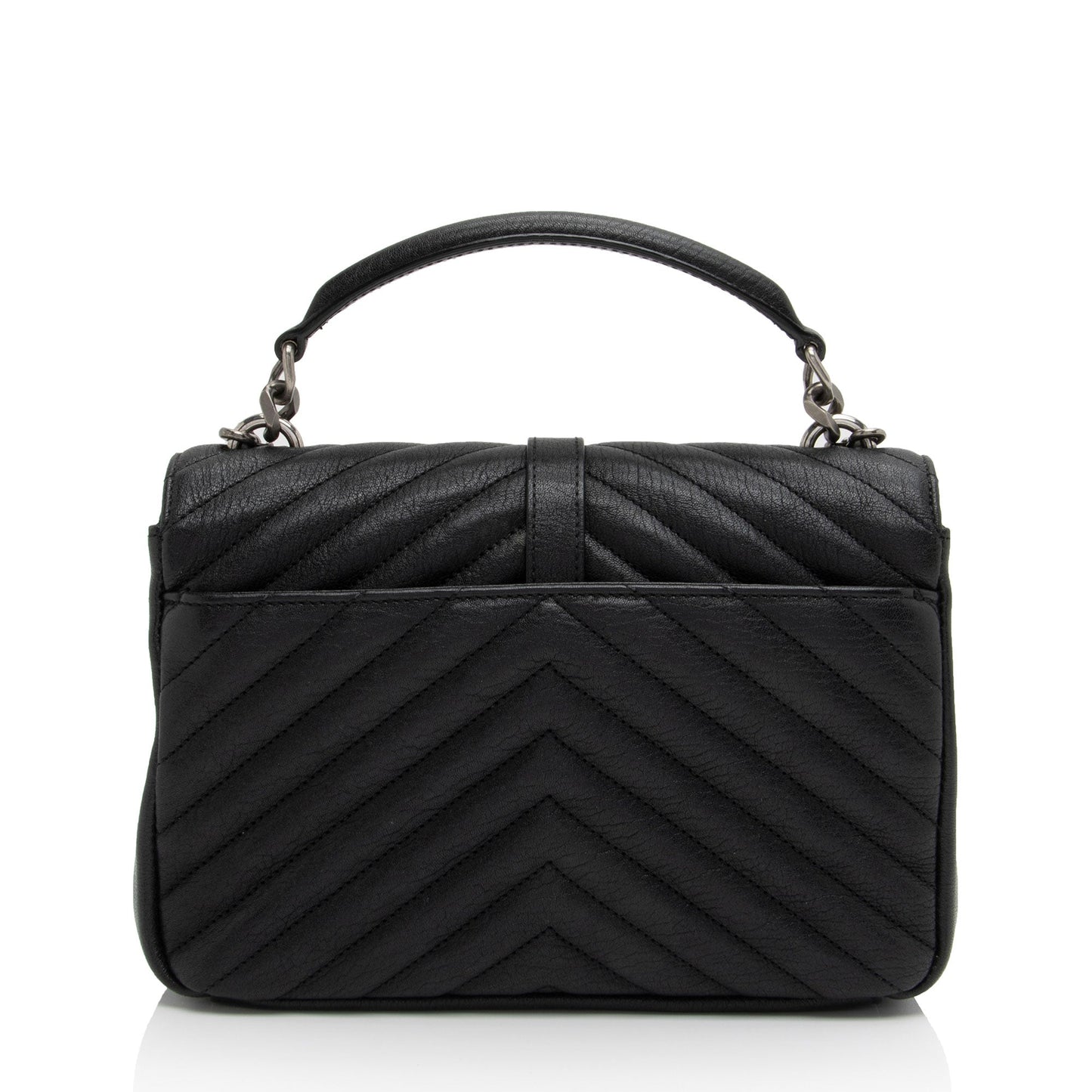 Saint Laurent Matelasse Calfskin Monogram College Medium Shoulder Bag 1hq9qs
