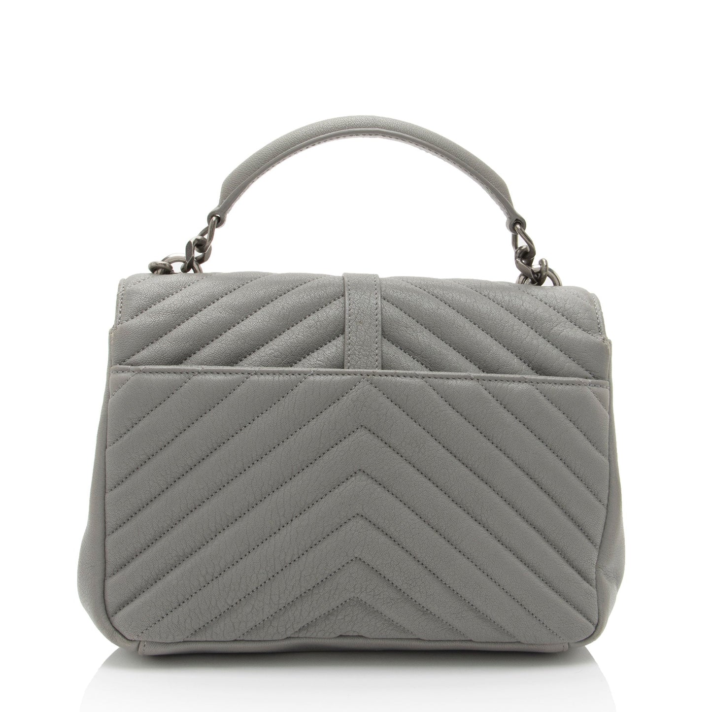 Saint Laurent Matelasse Calfskin Monogram College Medium Shoulder Bag D2O1lS