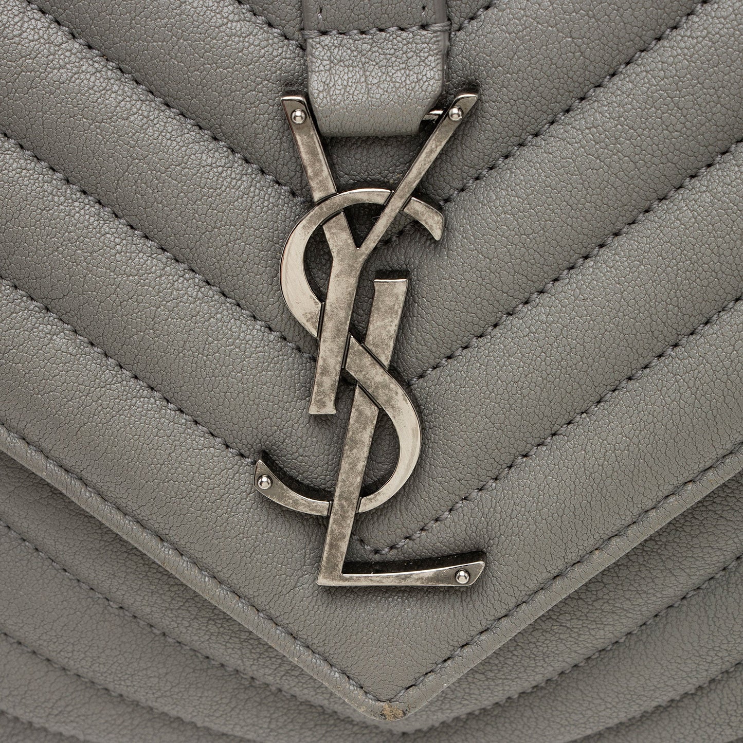 Saint Laurent Matelasse Calfskin Monogram College Medium Shoulder Bag D2O1lS