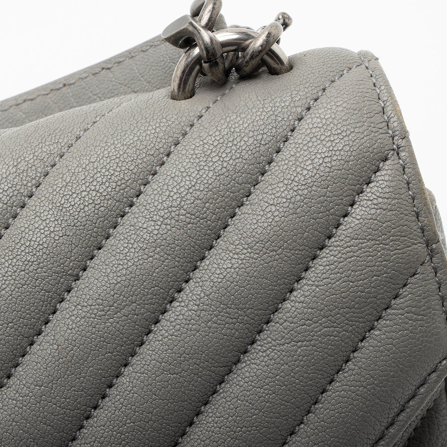 Saint Laurent Matelasse Calfskin Monogram College Medium Shoulder Bag D2O1lS