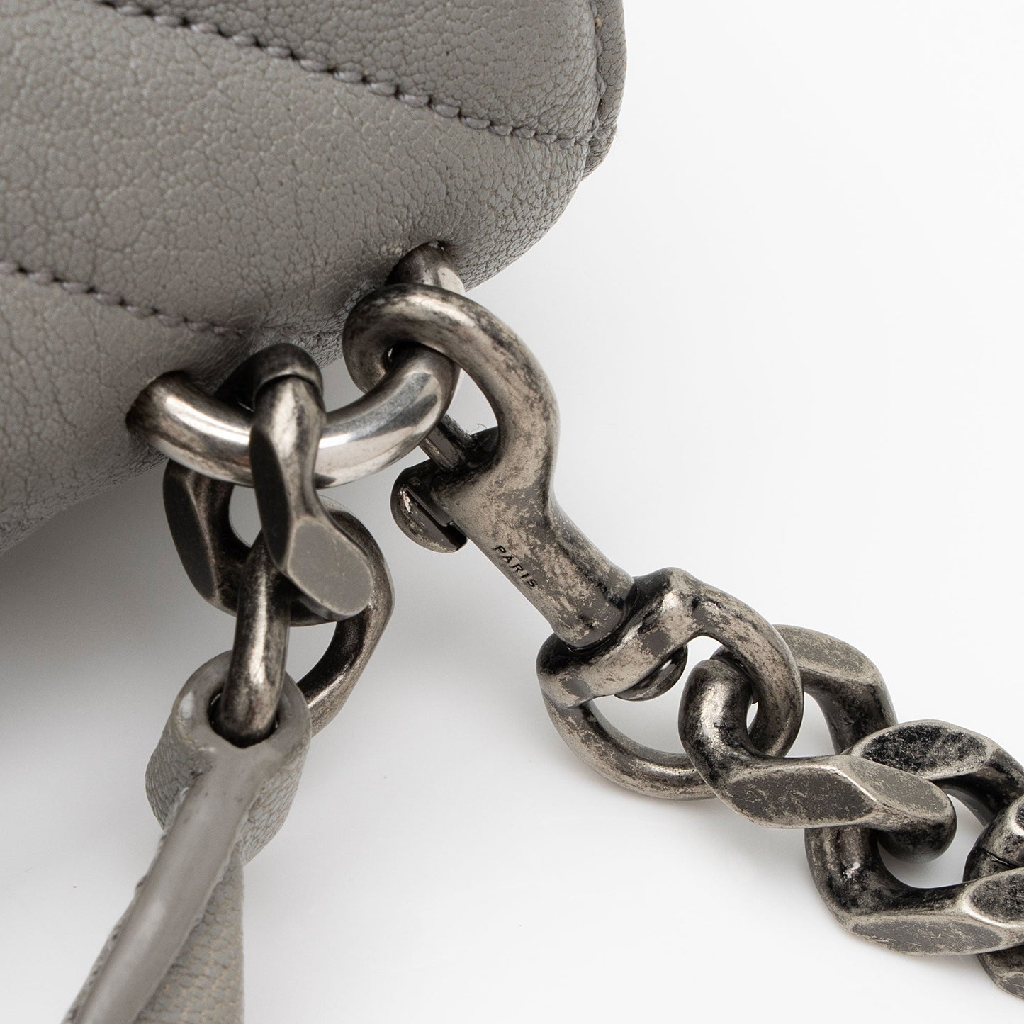 Saint Laurent Matelasse Calfskin Monogram College Medium Shoulder Bag D2O1lS