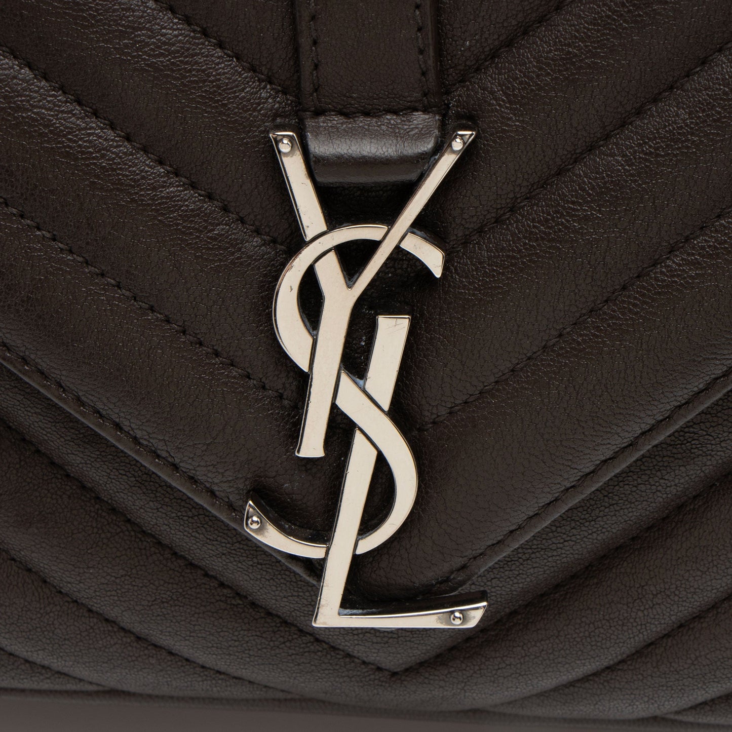 Saint Laurent Matelasse Calfskin Monogram College Medium Shoulder Bag pQi1Ft