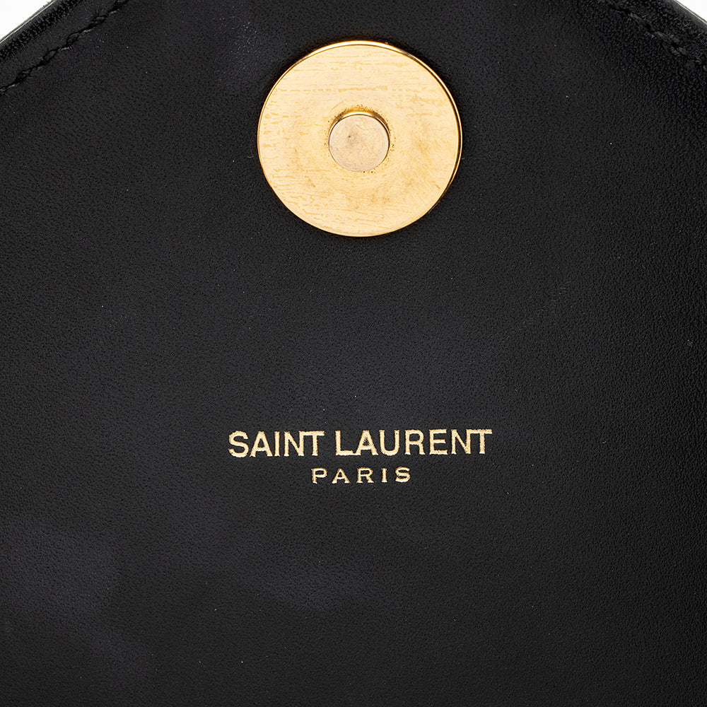 Saint Laurent Matelasse Calfskin Monogram Large Envelope Bag 19439