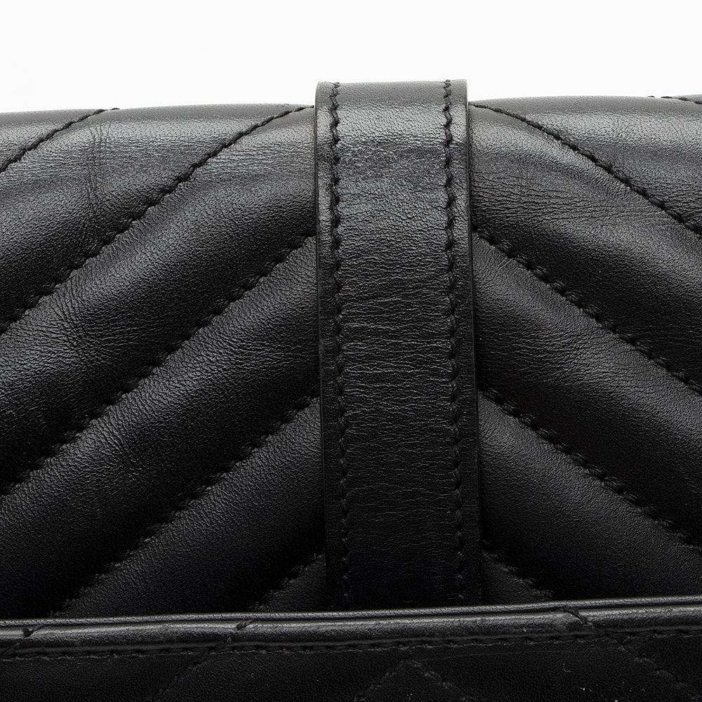 Saint Laurent Matelasse Calfskin Monogram Large Envelope Bag 19439