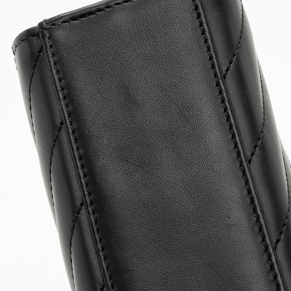 Saint Laurent Matelasse Calfskin Monogram Large Envelope Bag 19439