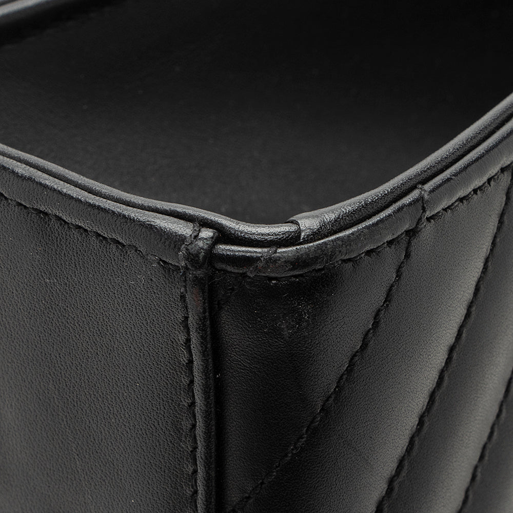 Saint Laurent Matelasse Calfskin Monogram Large Envelope Bag 19439
