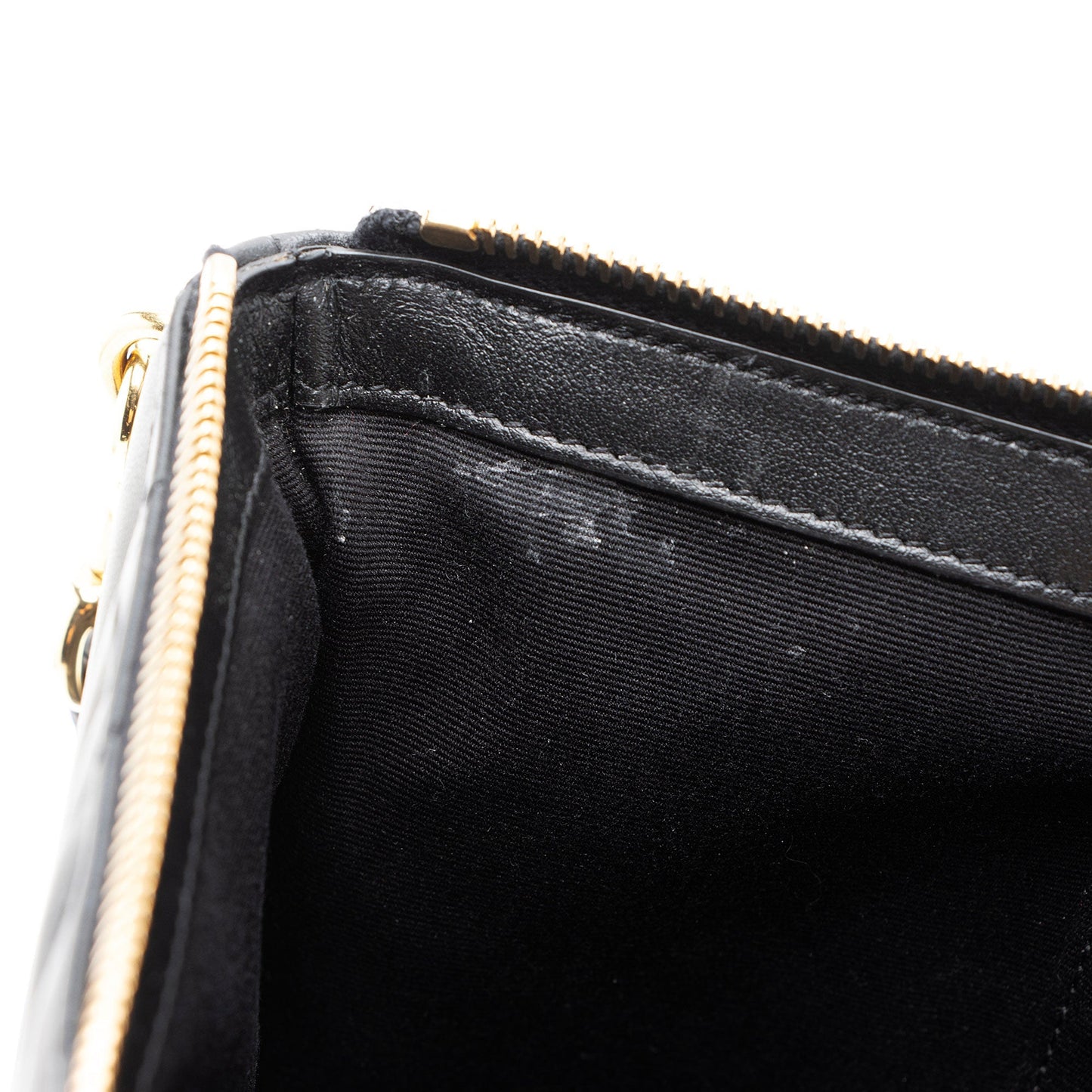 Saint Laurent Matelasse Calfskin Monogram Large Wristlet J3F1B7