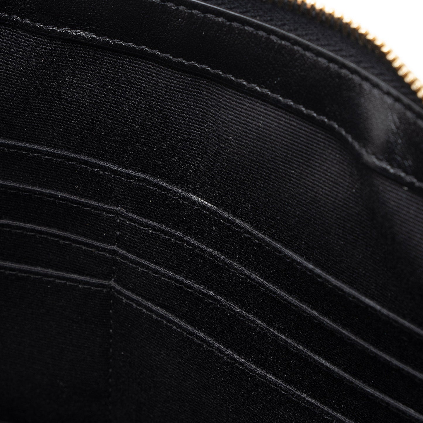 Saint Laurent Matelasse Calfskin Monogram Large Wristlet J3F1B7