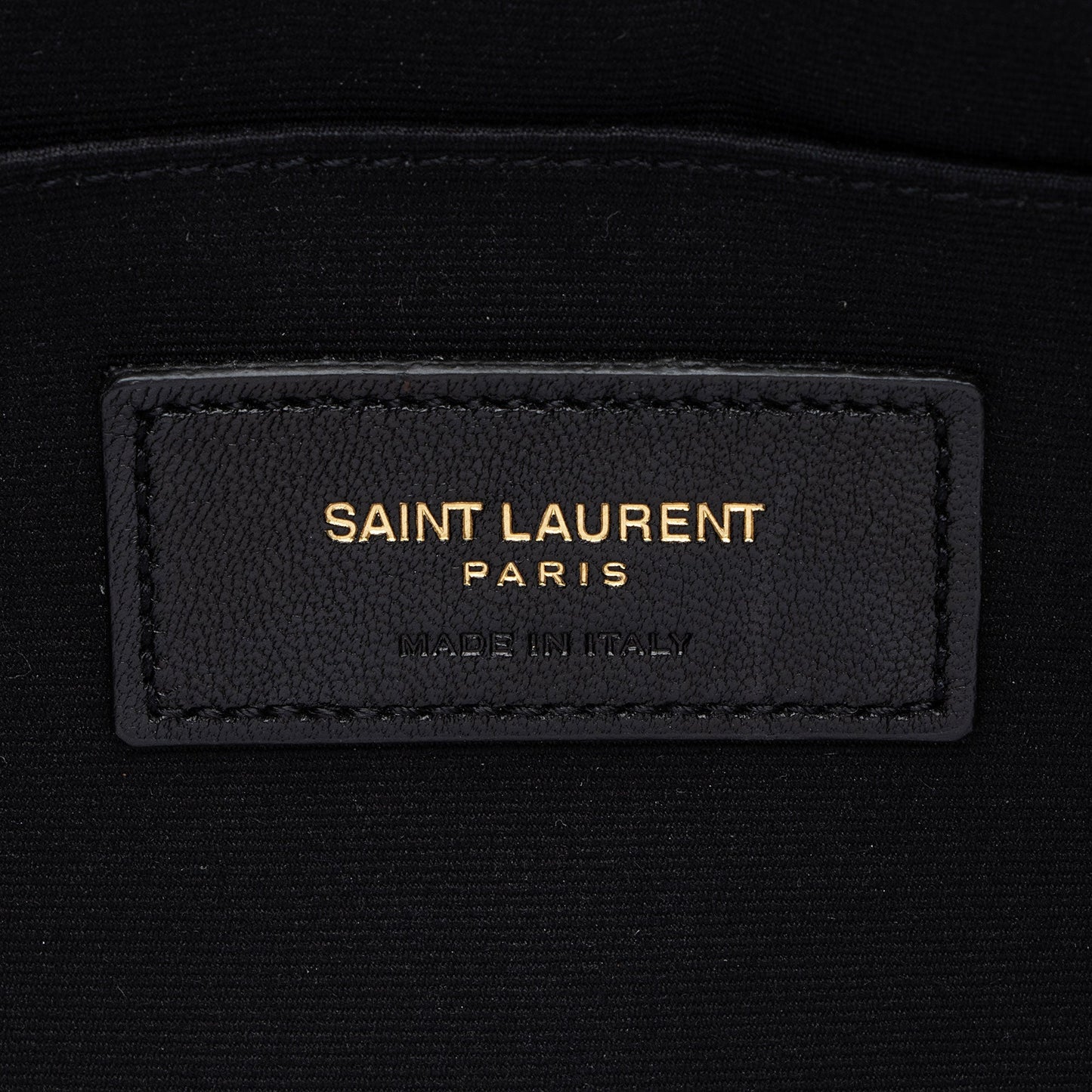 Saint Laurent Matelasse Calfskin Monogram Large Wristlet J3F1B7