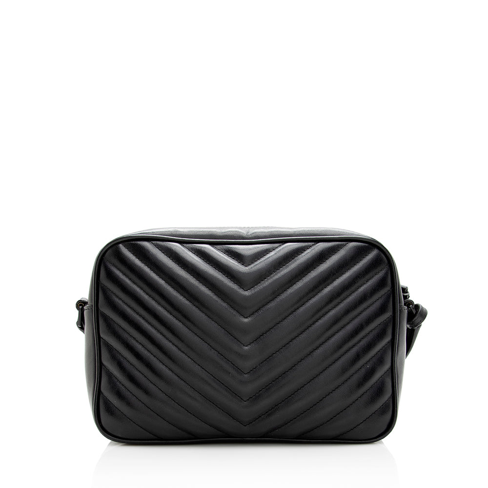 Saint Laurent Matelasse Calfskin Monogram Lou Camera Bag dP4ylK