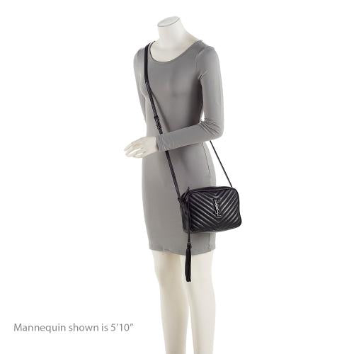 Saint Laurent Matelasse Calfskin Monogram Lou Camera Bag dP4ylK