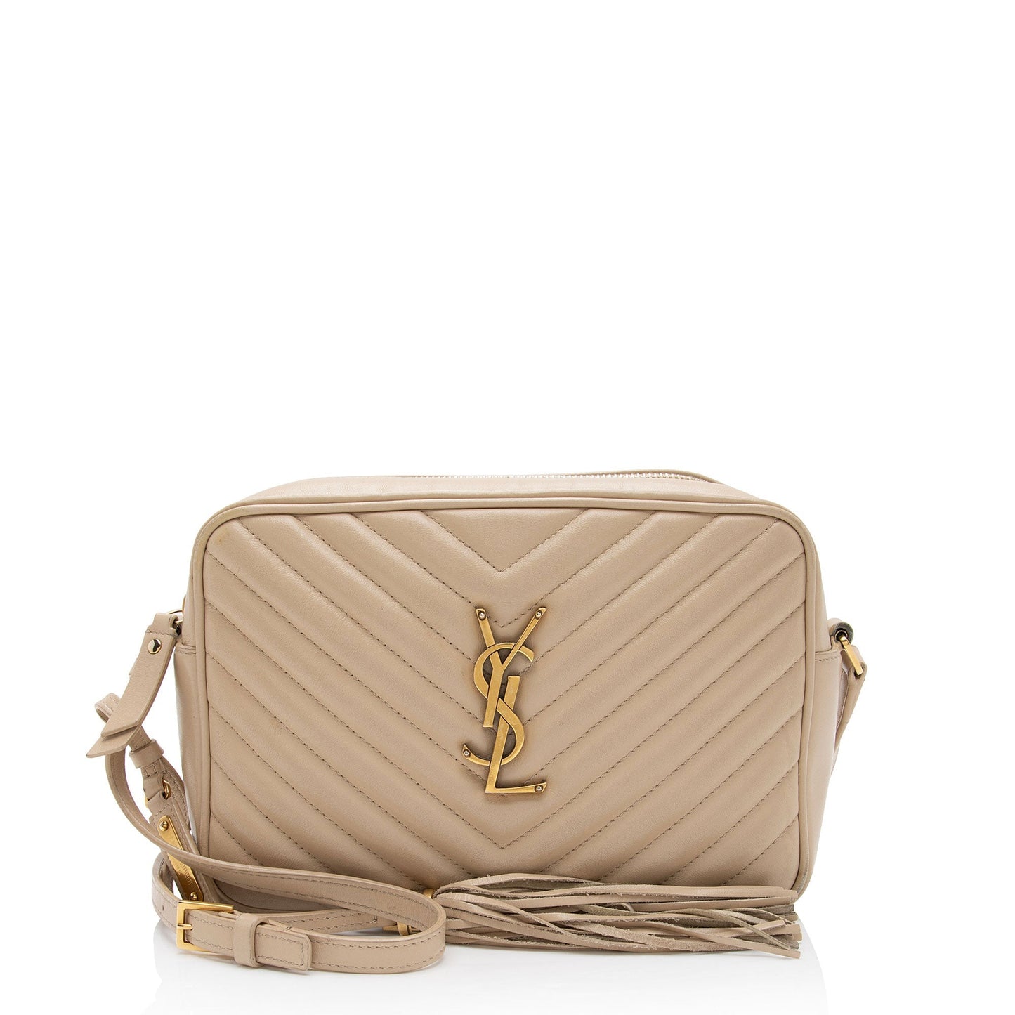 Saint Laurent Matelasse Calfskin Monogram Lou Camera Bag TFjjTM