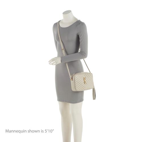 Saint Laurent Matelasse Calfskin Monogram Lou Camera Bag Gm6ltb