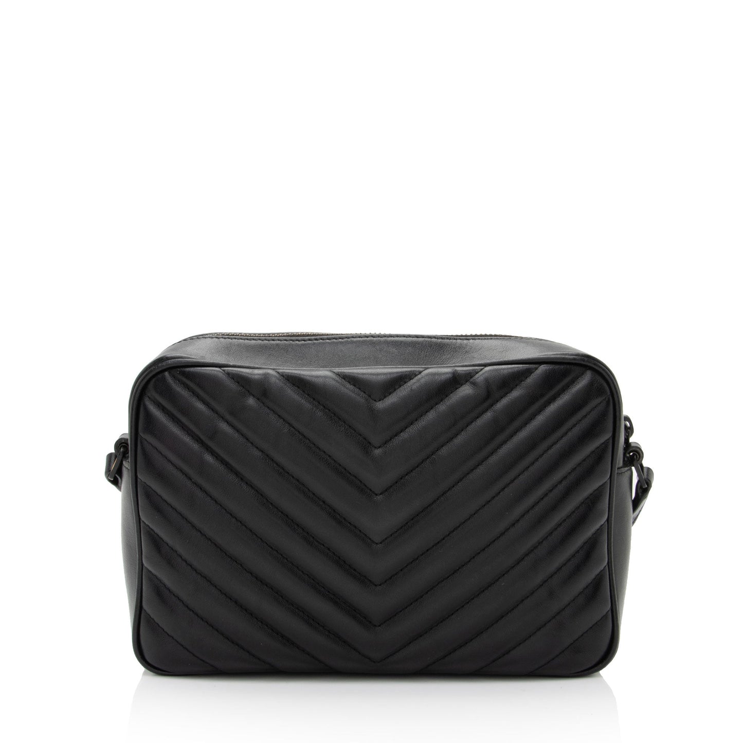 Saint Laurent Matelasse Calfskin Monogram Lou Camera Bag maESsA