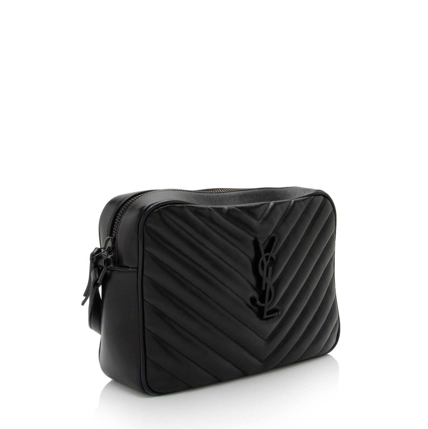 Saint Laurent Matelasse Calfskin Monogram Lou Camera Bag maESsA