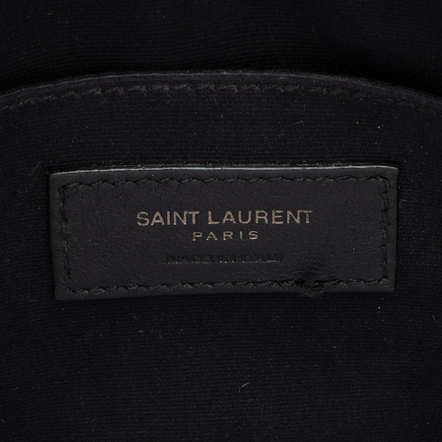 Saint Laurent Matelasse Calfskin Monogram Lou Camera Bag pLUzLE