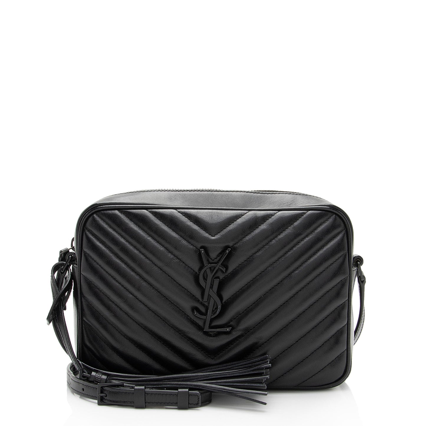 Saint Laurent Matelasse Calfskin Monogram Lou Camera Bag hlZNvk