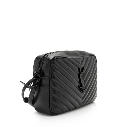 Saint Laurent Matelasse Calfskin Monogram Lou Camera Bag hlZNvk
