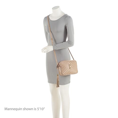 Saint Laurent Matelasse Calfskin Monogram Lou Camera Bag X8DDNR