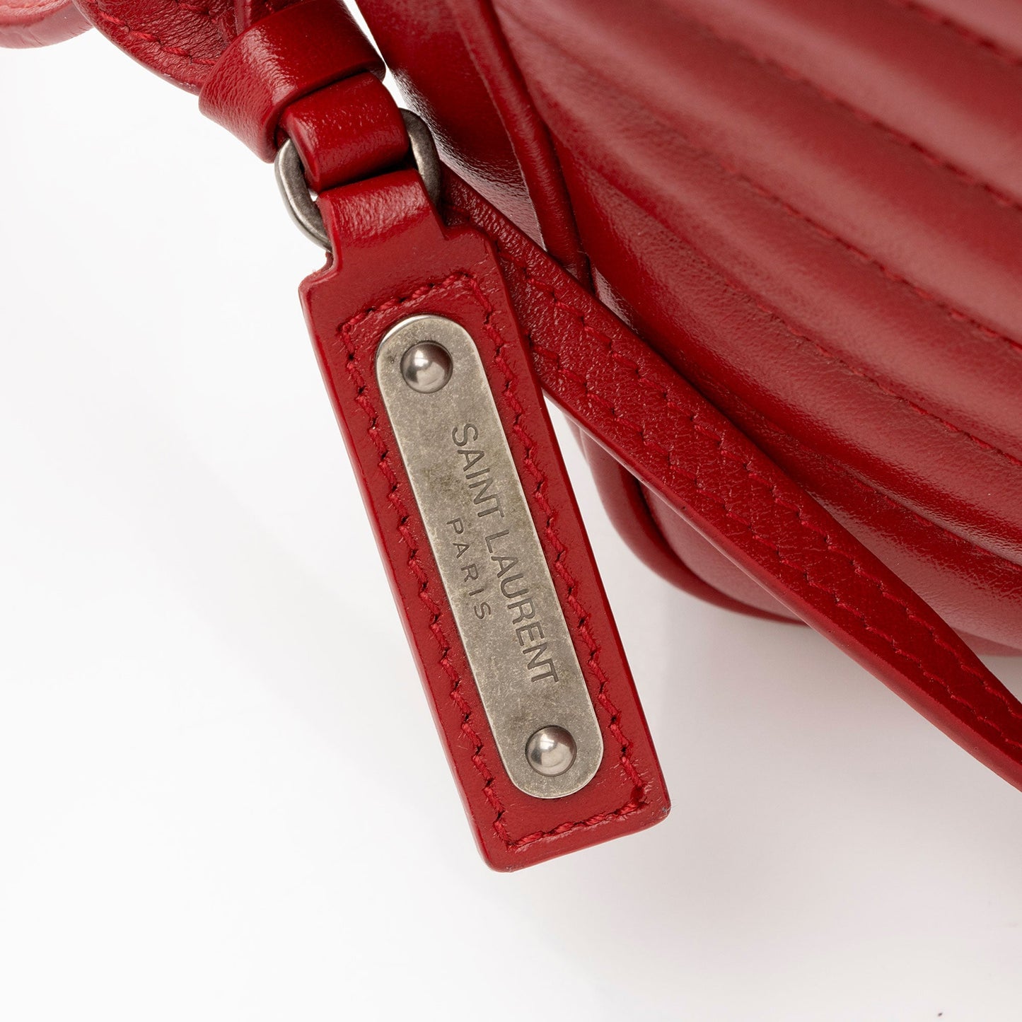 Saint Laurent Matelasse Calfskin Monogram Lou Camera Bag G0FP4A