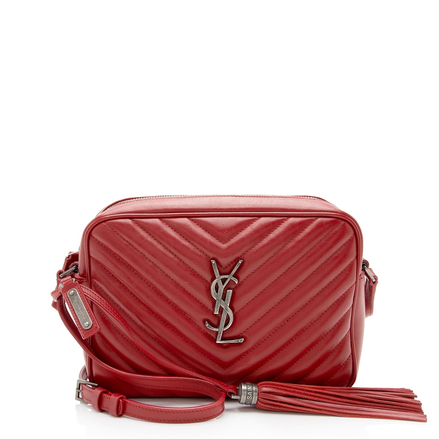 Saint Laurent Matelasse Calfskin Monogram Lou Camera Bag G0FP4A