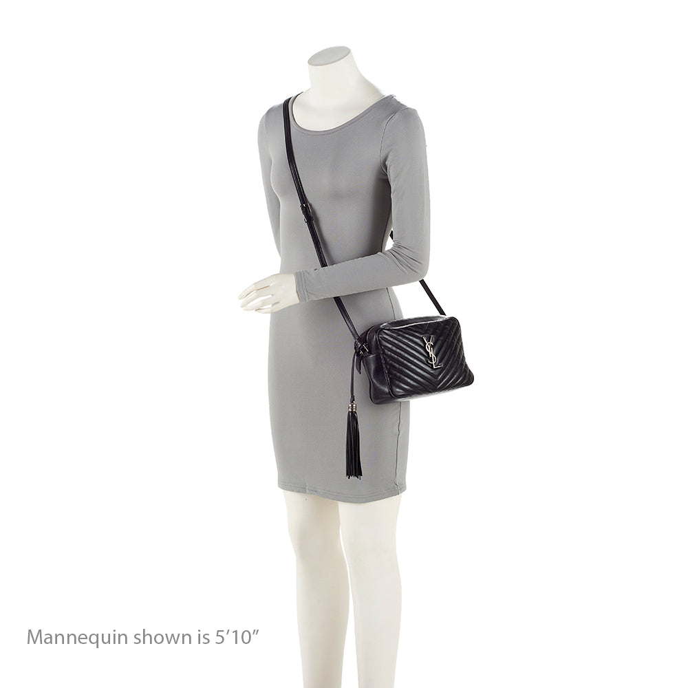 Saint Laurent Matelasse Calfskin Monogram Lou Camera Bag ZcEqKL