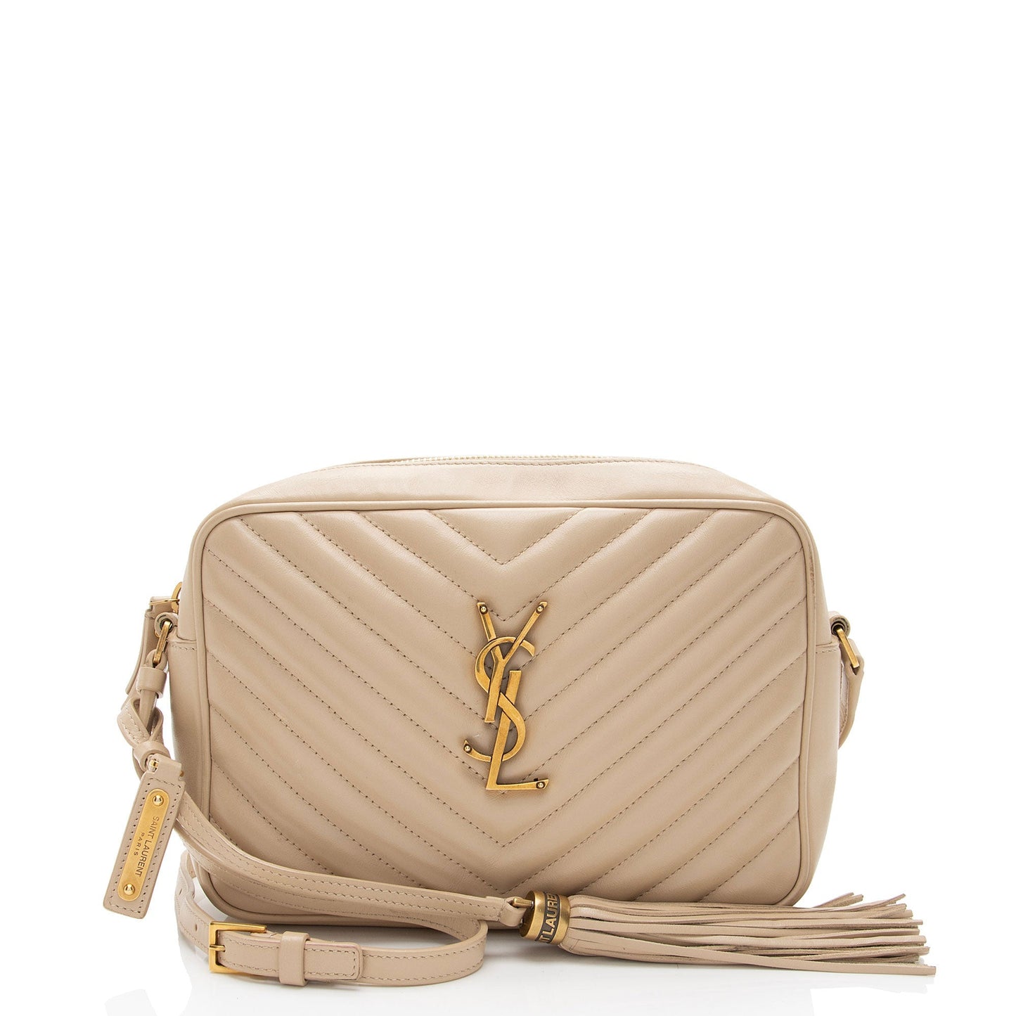 Saint Laurent Matelasse Calfskin Monogram Lou Camera Bag IyIKNC
