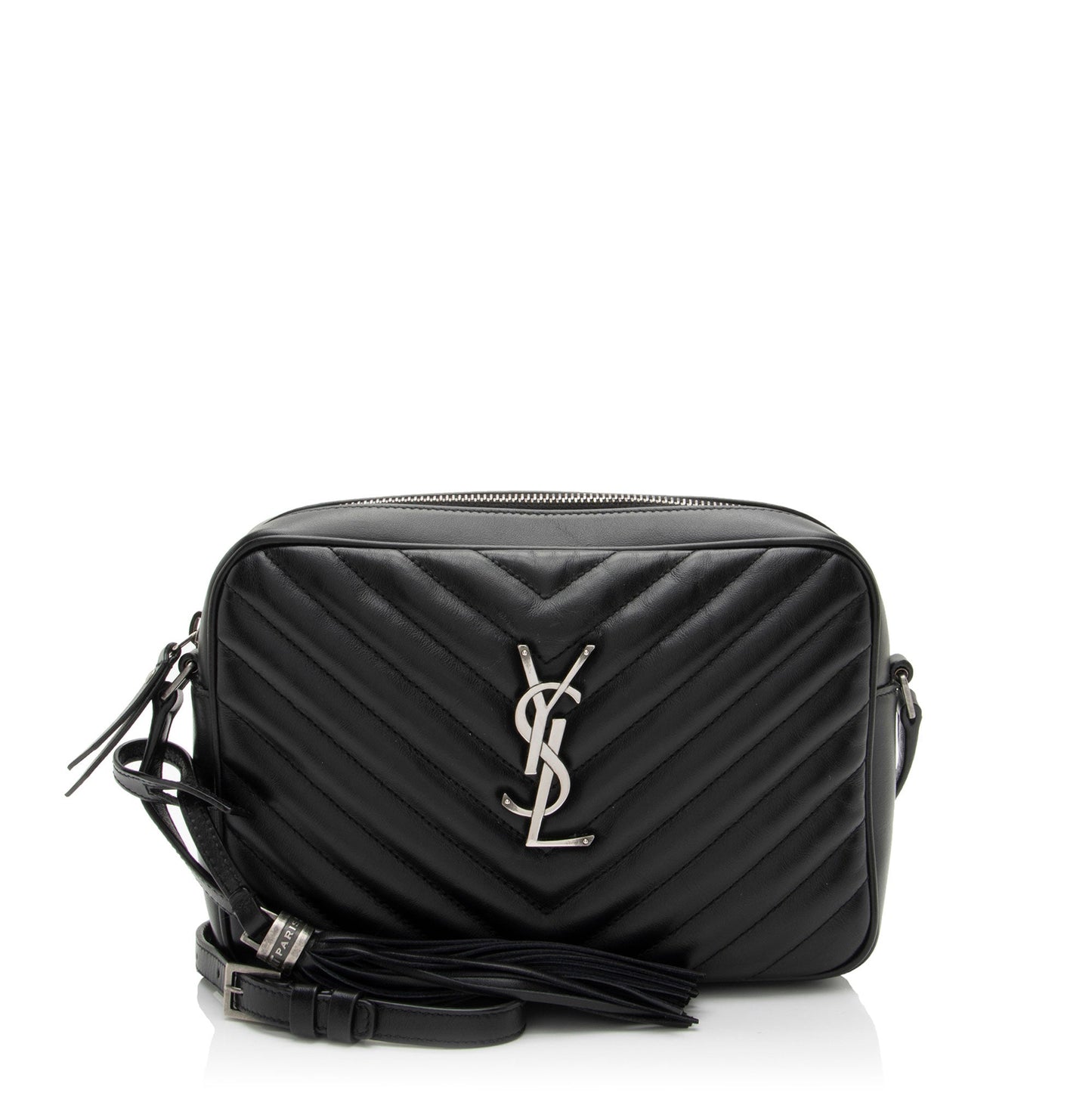 Saint Laurent Matelasse Calfskin Monogram Lou Camera Bag jB3wqK