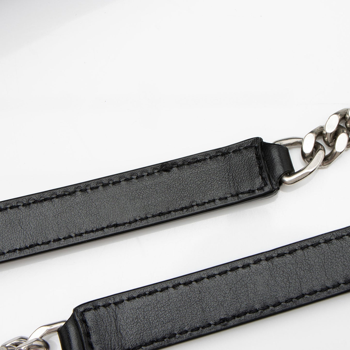 Saint Laurent Matelasse Calfskin Monogram LouLou Chain Large Shoulder Bag F87Oll