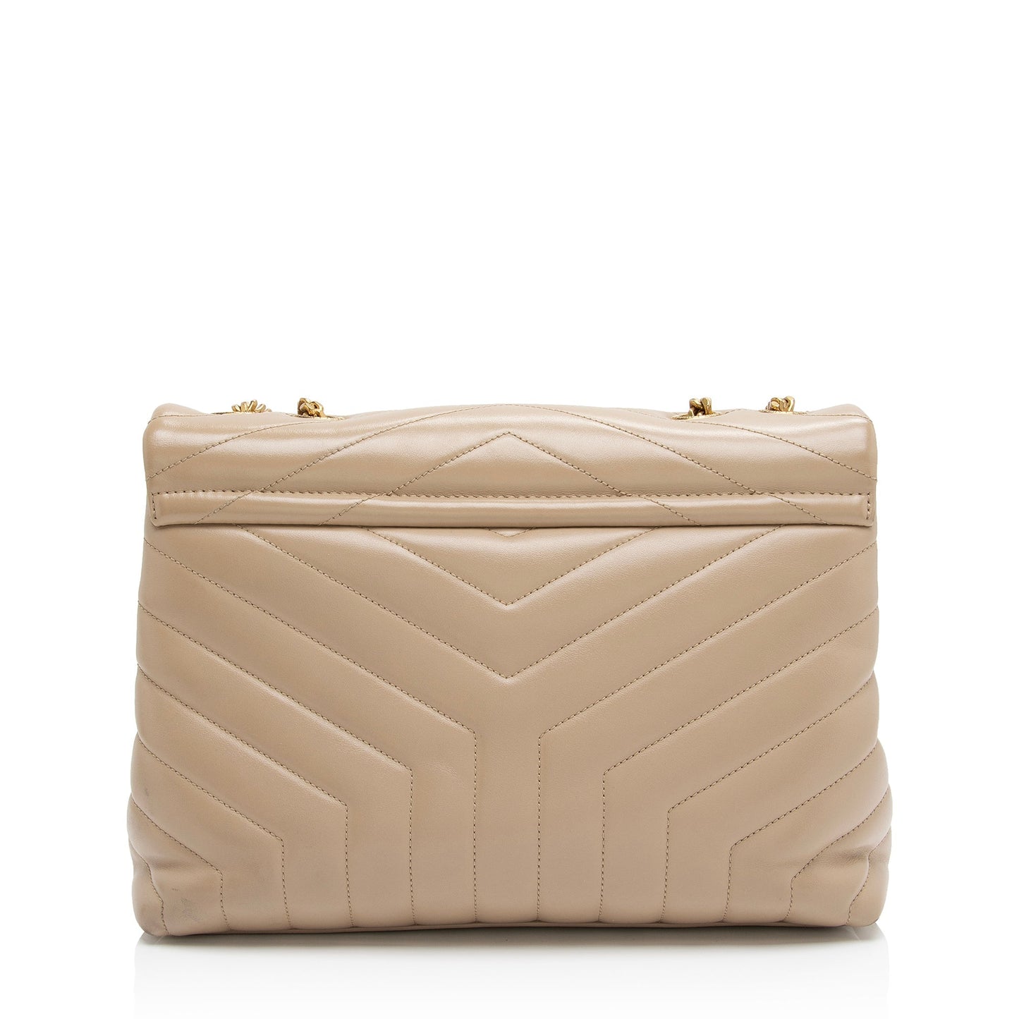 Saint Laurent Matelasse Calfskin Monogram LouLou Chain Medium Shoulder Bag sdsp1l