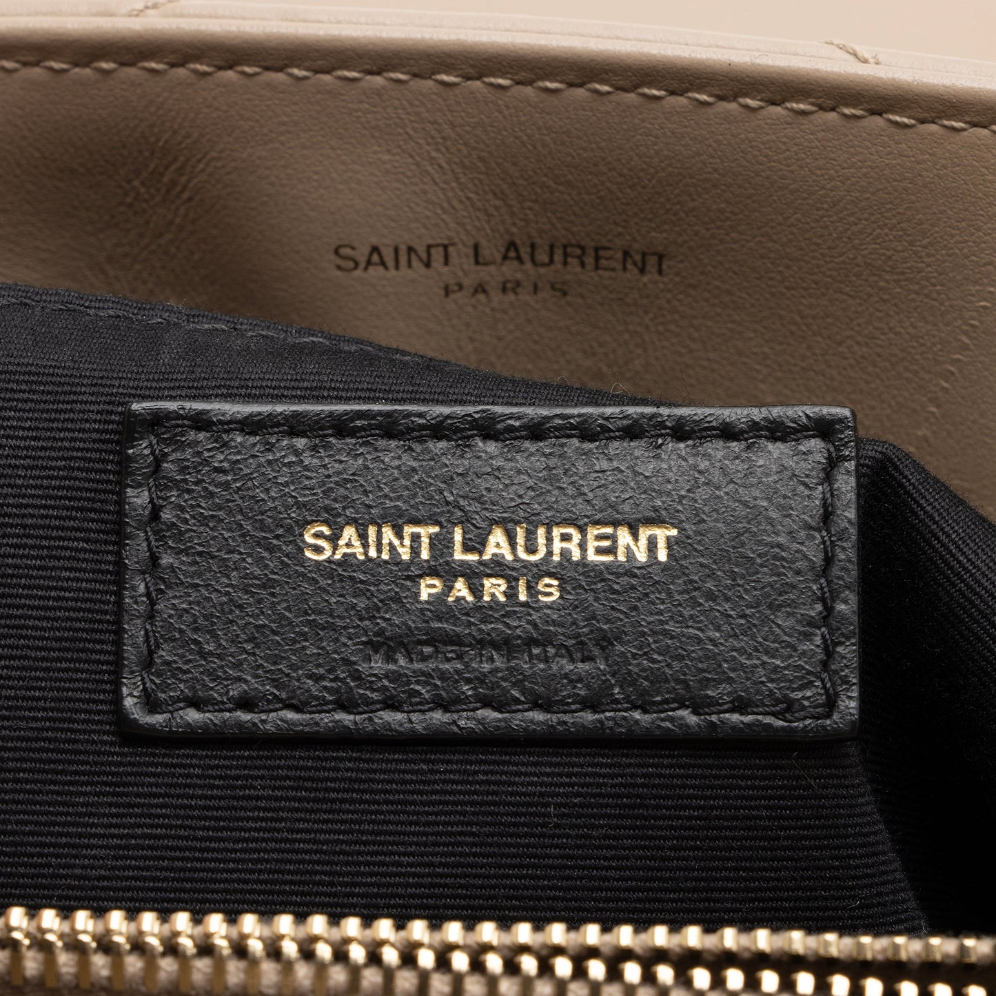 Saint Laurent Matelasse Calfskin Monogram LouLou Chain Medium Shoulder Bag sdsp1l