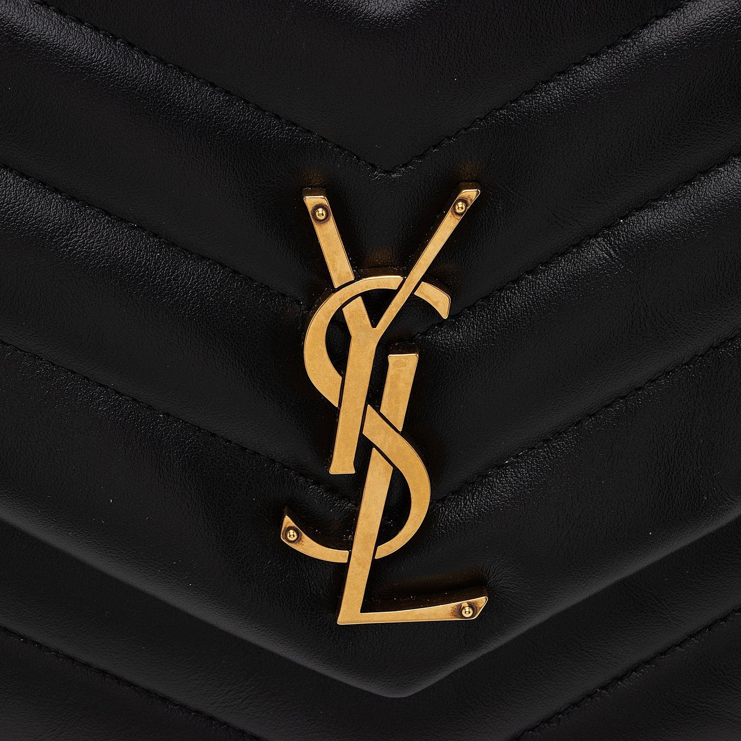 Saint Laurent Matelasse Calfskin Monogram LouLou Chain Medium Shoulder Bag uqtKvy