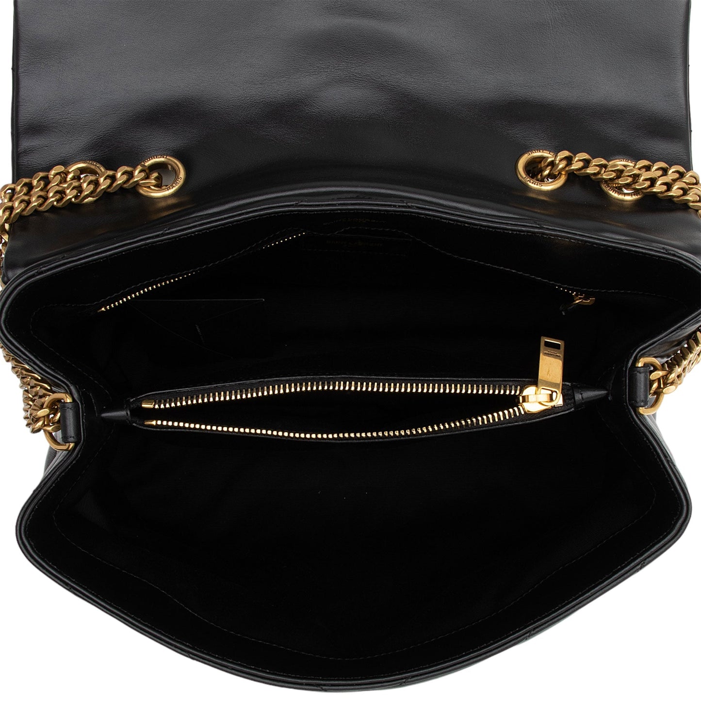 Saint Laurent Matelasse Calfskin Monogram LouLou Chain Medium Shoulder Bag uqtKvy
